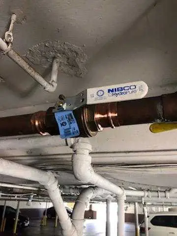 Copper pipe repair and valve work for Backflow Testing in Connecticut Farms