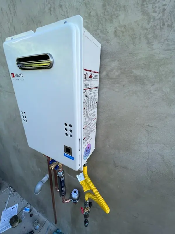 Tankless water heater installation for Connecticut Farms homes